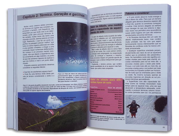 Térmica, geração e gatilho - Livro Voo Térmico para asa delta e parapente